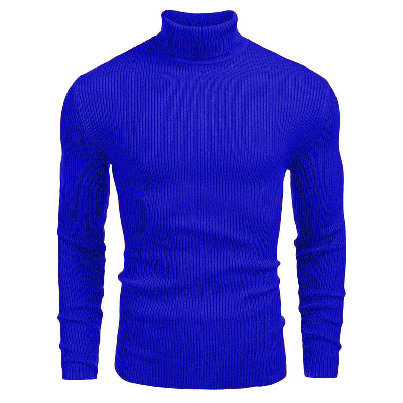 💯 Premium Softness | Men's Soft Knit Turtleneck Sweater