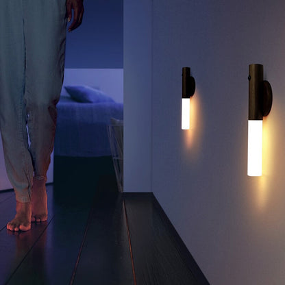 Walnoothout Motion Sensor Night Light – High-End Aesthetics, Magnetic & Energy-Saving (Designer Lighting for Stylish Interiors & Safe Navigation!)