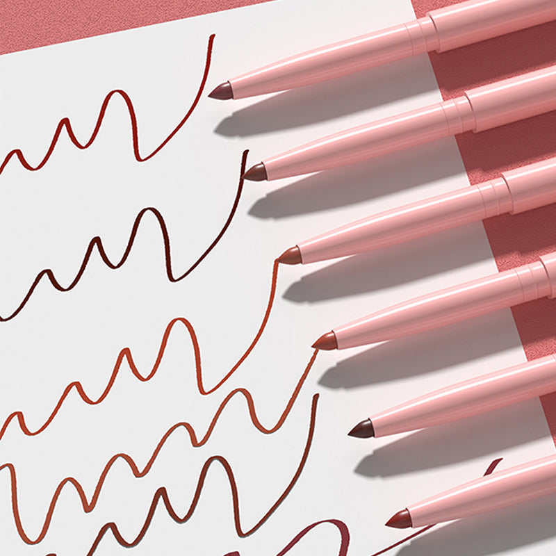 Hot Sale Deals- 12-Color Matte Lipstick & Lip Liner Set (Wood-Cased)