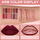 Hot Sale Deals- 12-Color Matte Lipstick & Lip Liner Set (Wood-Cased)