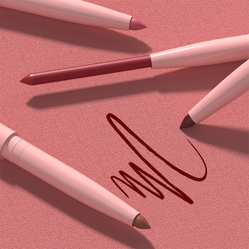 Hot Sale Deals- 12-Color Matte Lipstick & Lip Liner Set (Wood-Cased)