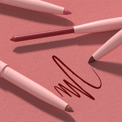Hot Sale Deals- 12-Color Matte Lipstick & Lip Liner Set (Wood-Cased)