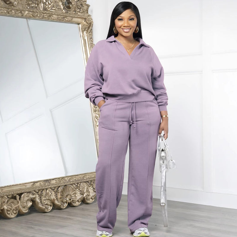🖤Black Friday Sale:50% OFF🖤 🏃‍♀️Long Sleeve Top & Elastic Drawstring Pants Set