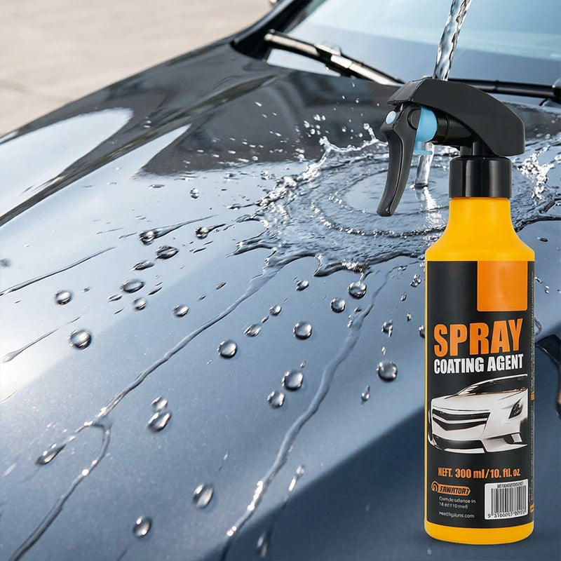 ⏳Time-Limited Special⏰Buy 3 Get 2 Free👏 3‑in‑1 SiO₂ Ceramic Quick Coat Spray – Waterless Wash, Streak‑Free Gloss & Rain‑Beading Shield