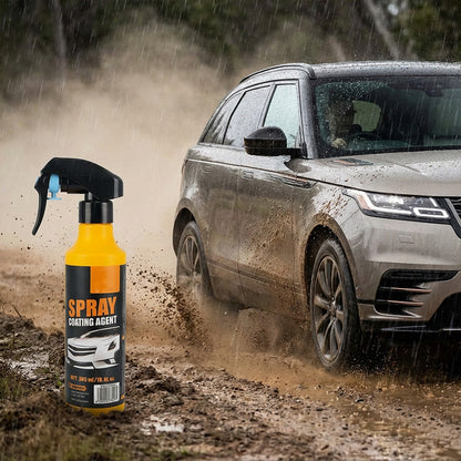 ⏳Time-Limited Special⏰Buy 3 Get 2 Free👏 3‑in‑1 SiO₂ Ceramic Quick Coat Spray – Waterless Wash, Streak‑Free Gloss & Rain‑Beading Shield