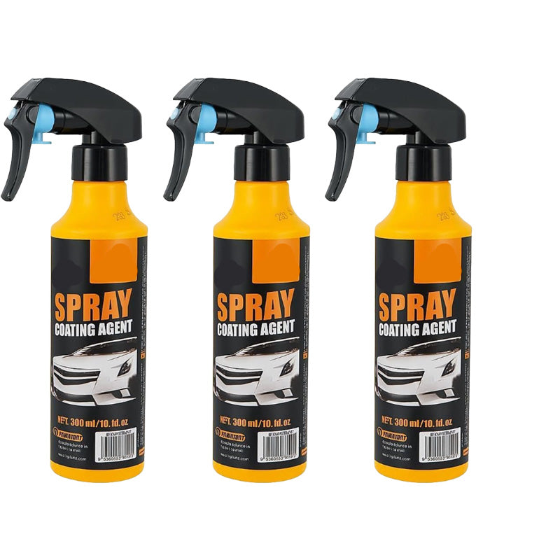⏳Time-Limited Special⏰Buy 3 Get 2 Free👏 3‑in‑1 SiO₂ Ceramic Quick Coat Spray – Waterless Wash, Streak‑Free Gloss & Rain‑Beading Shield