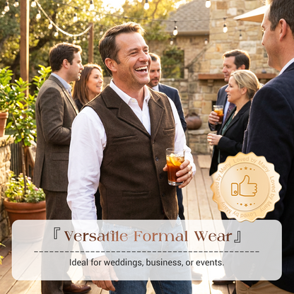 🔥Hot Sale Deals-Men's Slim Fit Casual Business Vest