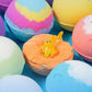 🔥12 pièces/paquet🛁 Bombes de bain naturelles pour enfants avec méga bulles &  Surprise à l'intérieur 🥚✨