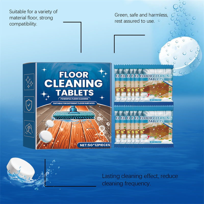 🔥Last Day Promotion 50% OFF - Discount❗️❗️ 🏠Effervescent Floor Cleaning Tablets– the perfect cleaning aid