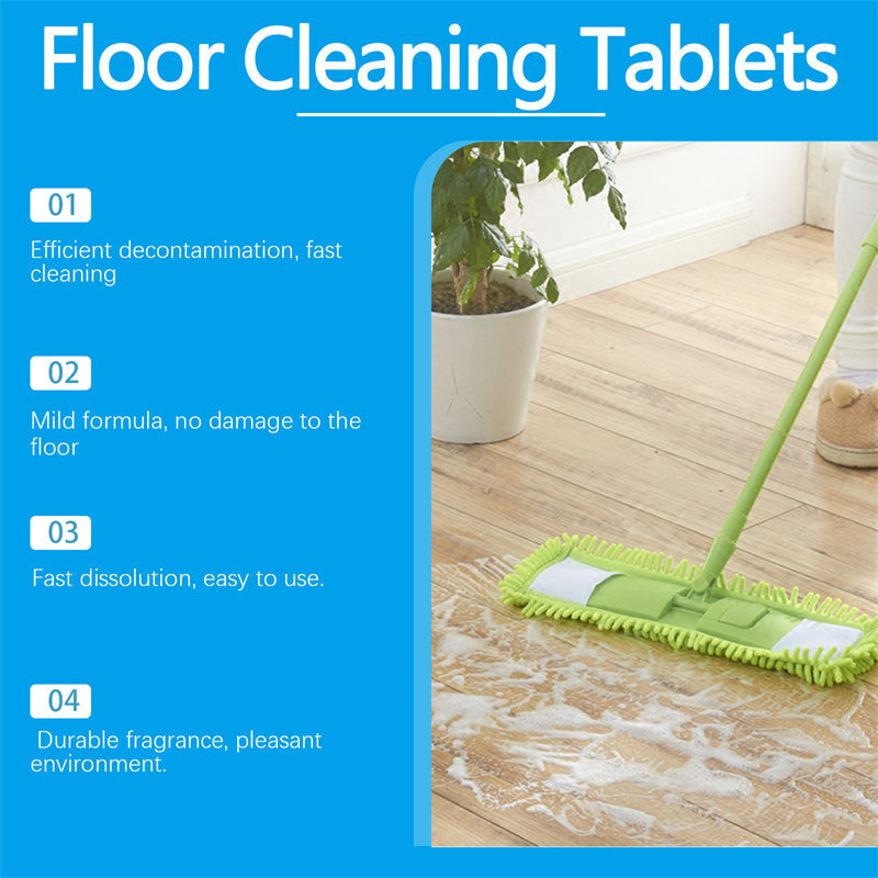 🔥Last Day Promotion 50% OFF - Discount❗️❗️ 🏠Effervescent Floor Cleaning Tablets– the perfect cleaning aid