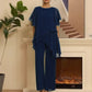 📢2026 Hot Sale 66% OFF💞Charming Irregular Top & Wide Leg Pants Set✨