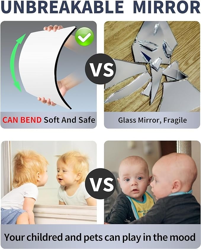 🔥Ultra High Definition Acrylic Wall Mirrors✨