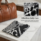Abito midi senza maniche con stampa leopardata da donna