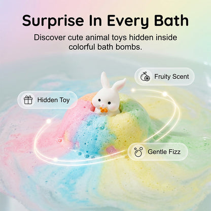 ✨New Arrival✨Rabbit Surprise Toy Bath Bomb for Kids