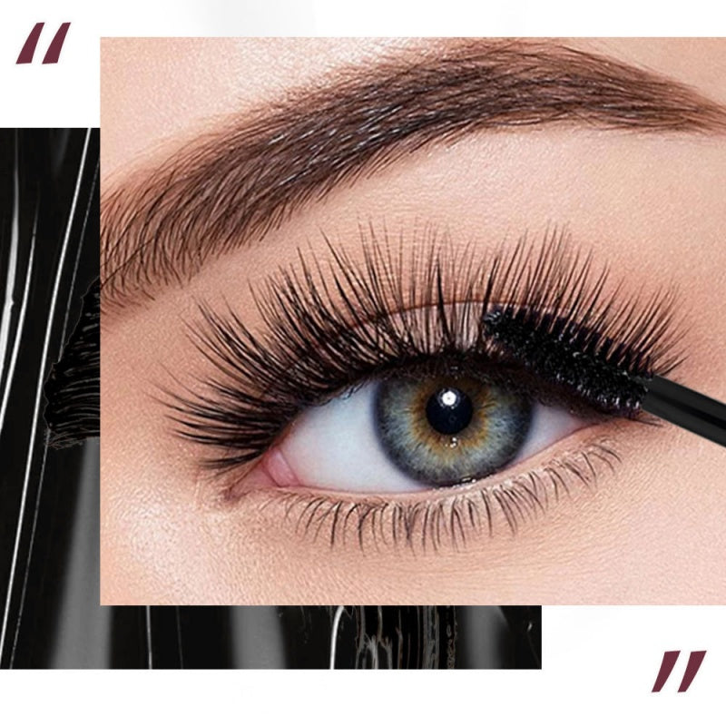 💄✨ Smudge-Proof Curling Mascara – Lifts & Curls All Day, Waterproof & Flake-Free for Intense Black Lashes