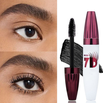 💄✨ Smudge-Proof Curling Mascara – Lifts & Curls All Day, Waterproof & Flake-Free for Intense Black Lashes