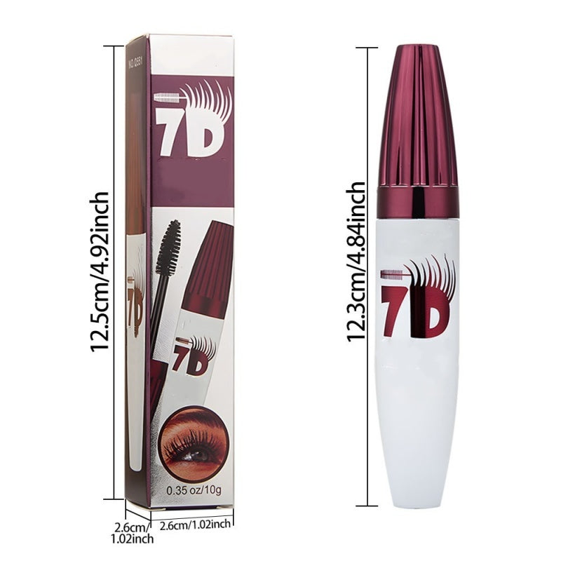 💄✨ Smudge-Proof Curling Mascara – Lifts & Curls All Day, Waterproof & Flake-Free for Intense Black Lashes