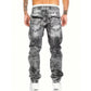 🔥👖 Men's Fashion Creative Stretch Denim Jeans