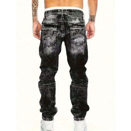 🔥👖 Men's Fashion Creative Stretch Denim Jeans