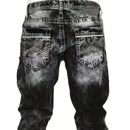 🔥👖 Men's Fashion Creative Stretch Denim Jeans