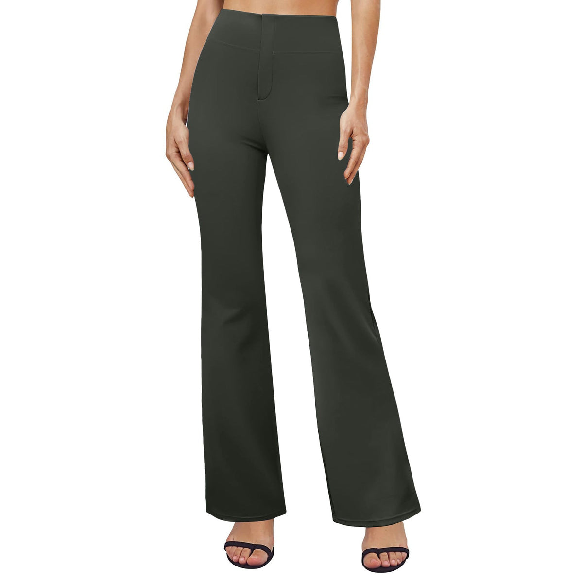 Women's High-Waist Stretch Bootcut Dress Pants