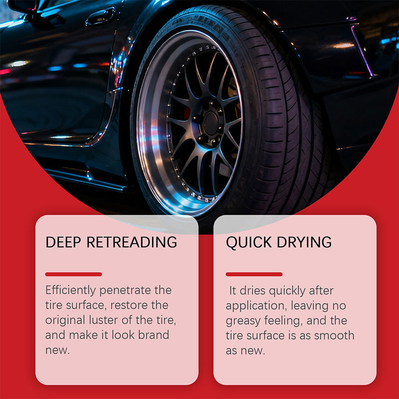 🔥Factory Direct Sales🔥 Car Tire and Plastic Trim Renewal Paste