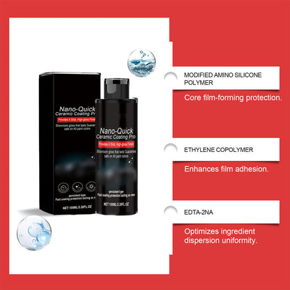 🚗 LIMITED‑TIME 50% OFF! ⚡ Nano‑Quick Ceramic Coating Pro – Hydrophobic, High‑Gloss, Multi‑Surface ✨