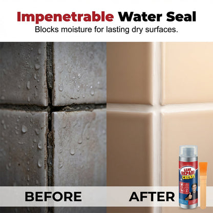 🥳2026 HOT SALE🥳💞50K+ SOLD!💧🔧 50% OFF! Waterproof Leak Repair Sealant – Seals cracks instantly, waterproof & durable. Works on walls, pipes & tiles. 3 colors. 🛡️✨