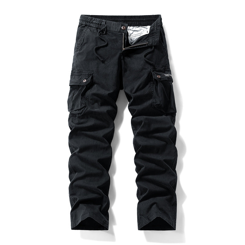 🖤Black Friday Sale:50% OFF🖤👖 Men's Cotton Cargo Tactical Pants 🛠️ Multi-Pocket, Reinforced Construction & Adjustable Waist