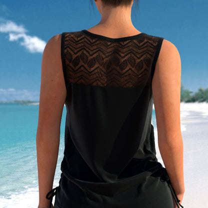 LAST DAY 60% OFF - Miraclesuit Women's Tummy Control Tankini Set with Built-In Bra – Flattering Boho Swimwear with Shorts