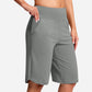 ⏰Siste dags salg 49 % rabatt🔥Dames yogashorts med høy midje og lommer