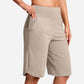 ⏰Siste dags salg 49 % rabatt🔥Dames yogashorts med høy midje og lommer