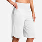 ⏰Siste dags salg 49 % rabatt🔥Dames yogashorts med høy midje og lommer