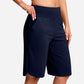 ⏰Siste dags salg 49 % rabatt🔥Dames yogashorts med høy midje og lommer