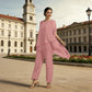 📢2026 Hot Sale 66% OFF💞Charming Irregular Top & Wide Leg Pants Set✨
