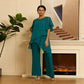 📢2026 Hot Sale 66% OFF💞Charming Irregular Top & Wide Leg Pants Set✨