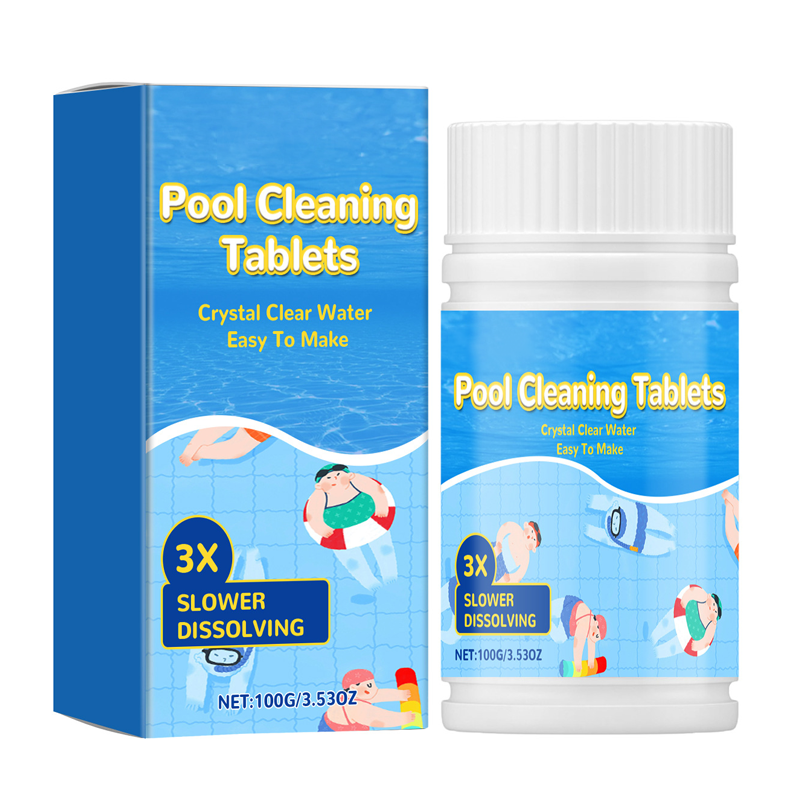🏠 Home Essential 🌸 Pool Cleaning Tablets for Crystal Clear Water