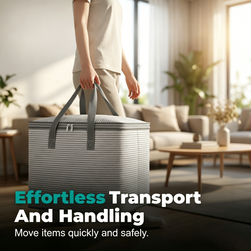 🛍️ Final 3 hours Special Price £9.99! 🏆 Large Collapsible Storage Bag with Handles – Spacious Capacity, Foldable Design & Sturdy Carry Handles 📦