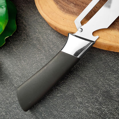 🍺Thickened Stainless Steel Multi-Peeler – Heavy-Duty, Wide Blade, Bottle Opener