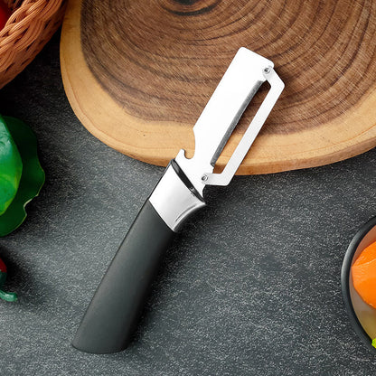 🍺Thickened Stainless Steel Multi-Peeler – Heavy-Duty, Wide Blade, Bottle Opener