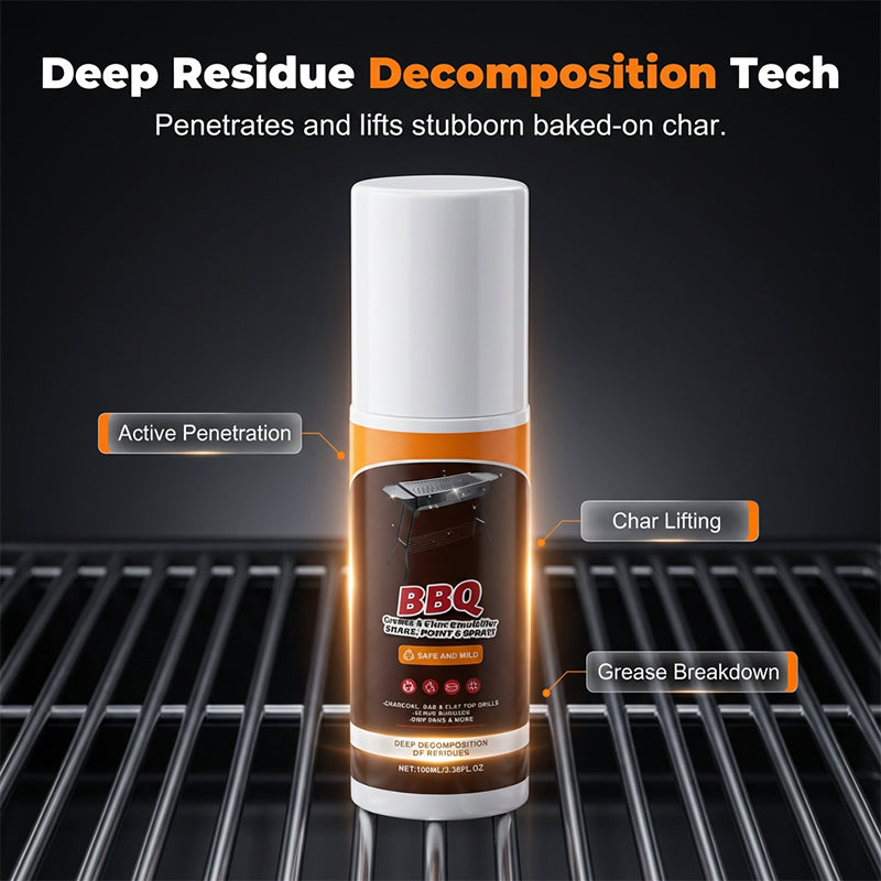 Heavy-Duty BBQ Grill Cleaner Spray
