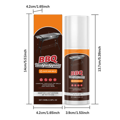 Heavy-Duty BBQ Grill Cleaner Spray