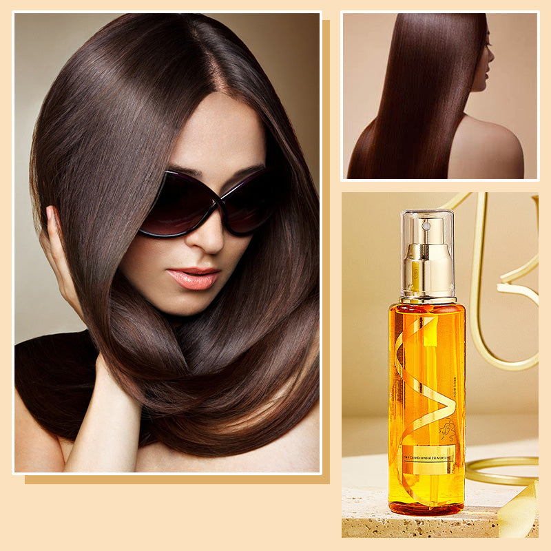 ⏰Final 3 hours Special Price £9.99! 🏆#1 Best Seller 💕⚡Moisturizing & Strengthening Silky Hair Oil