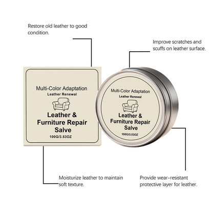 📢📢Limited time Buy 2 Get 1 Free!⏰Leather Recoloring Balm & Color Restorer