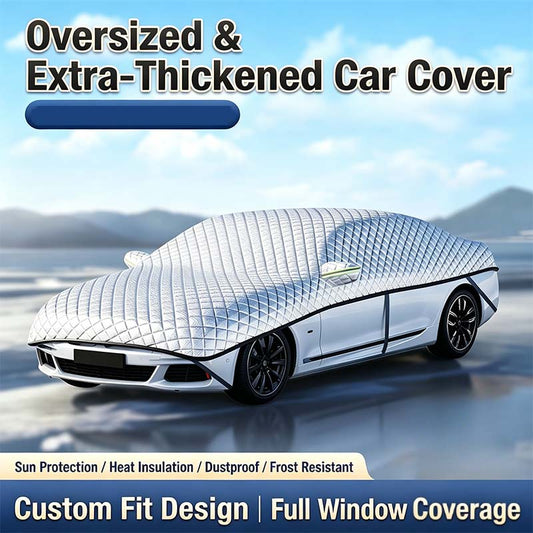 🎁2026 New Arrivals 49% OFF💥Car Windshield Snow Cover – All‑season, multi‑layer. Covers hood, glass & side windows. Strong straps, no slipping! 🚙💨