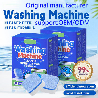 🔥Buy 2 Get 1 Free🧼 Washing Machine Cleaner Tablets – Deep Clean, Remove Odor & Keep Your Washer Fresh ✨🏠