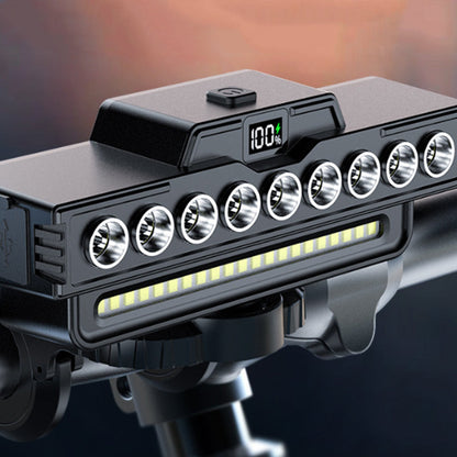 🚴 LIMITED-TIME 50% OFF! ✨ Bicycle Headlight – 28 LED, Horn, USB, Remote Control