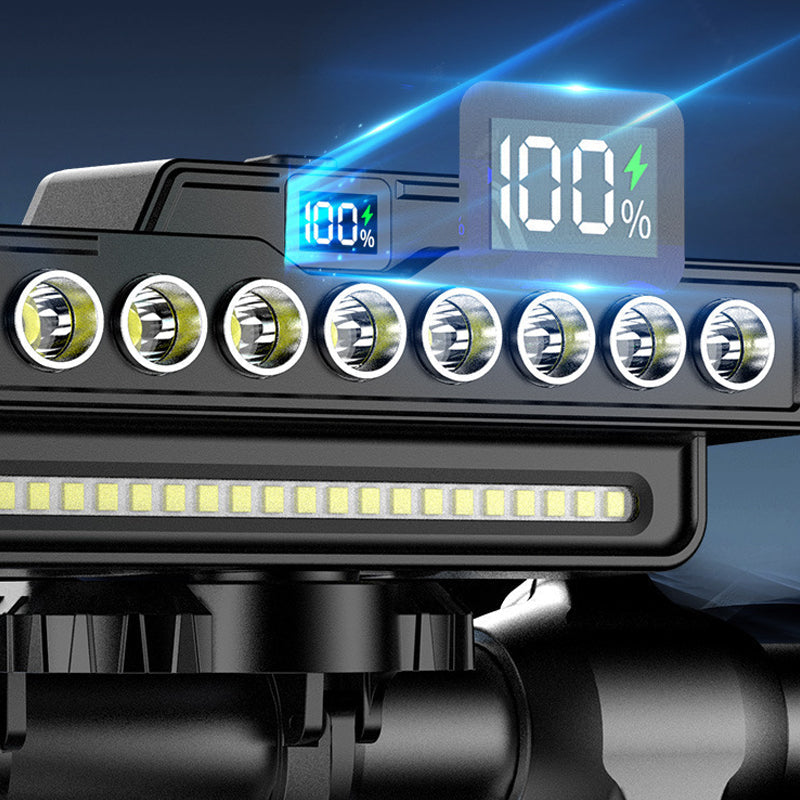 🚴 LIMITED-TIME 50% OFF! ✨ Bicycle Headlight – 28 LED, Horn, USB, Remote Control