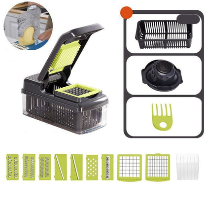 ⏰🎁Multifunctional Food Chopper with Container