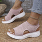 ⏳Time-Limited Special⏰Women's Breathable Knit Platform Sandals